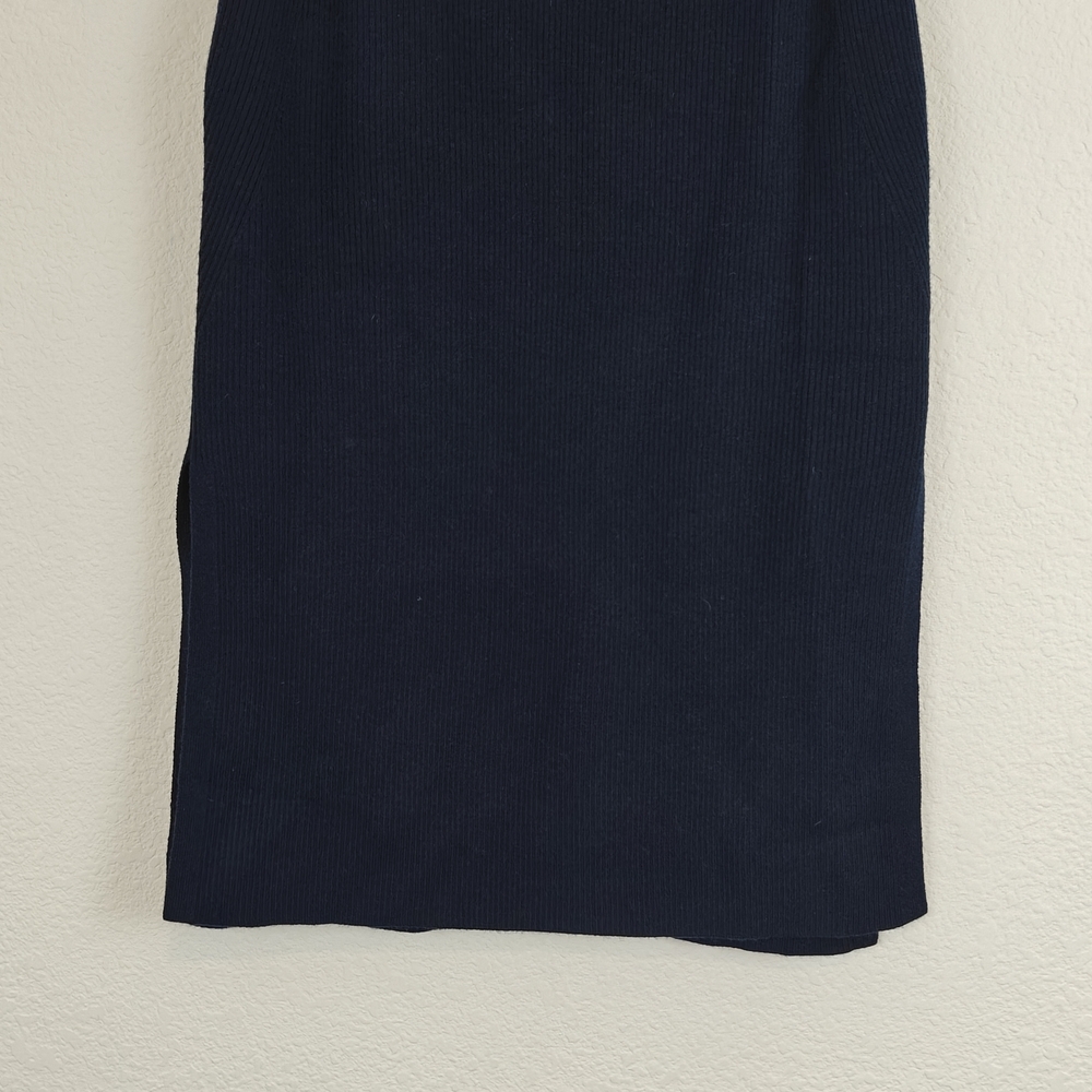 AYR Navy Ribbed Tank and Midi Skirt Set - Picture 12 of 16